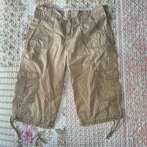 St. John's Bay Women's Beige Cargo Shorts